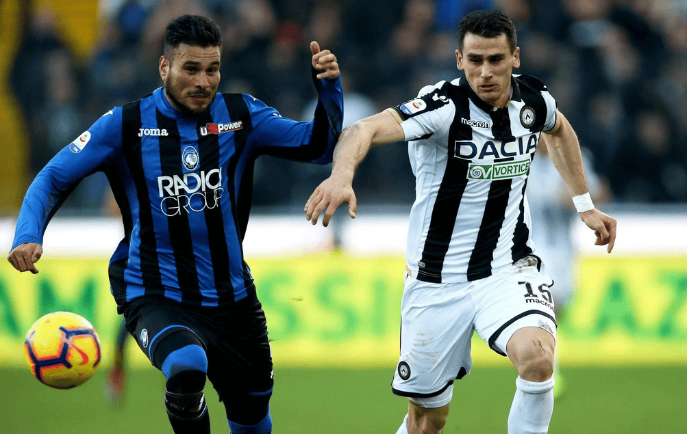 乌迪内斯客场逼平,积分榜无甚波动 乌迪内斯客场逼平,积分榜无甚波动