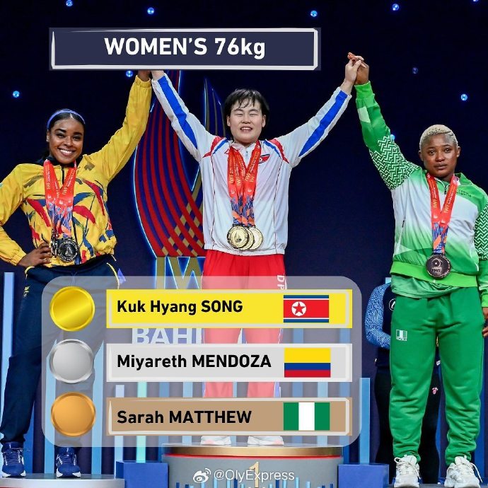 阿联酋女子举重选手意气风发 阿联酋女子举重选手意气风发