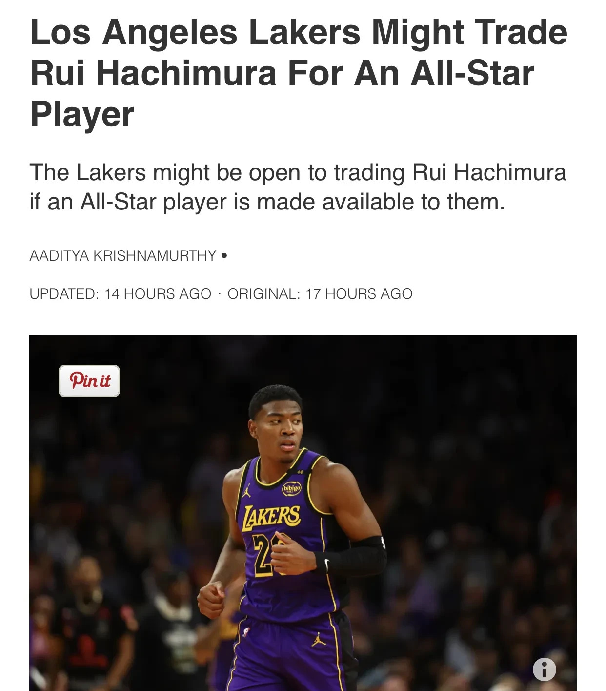 湖人队新星崭露头角,跻身季后赛MVP候选 湖人队新星崭露头角,跻身季后赛MVP候选