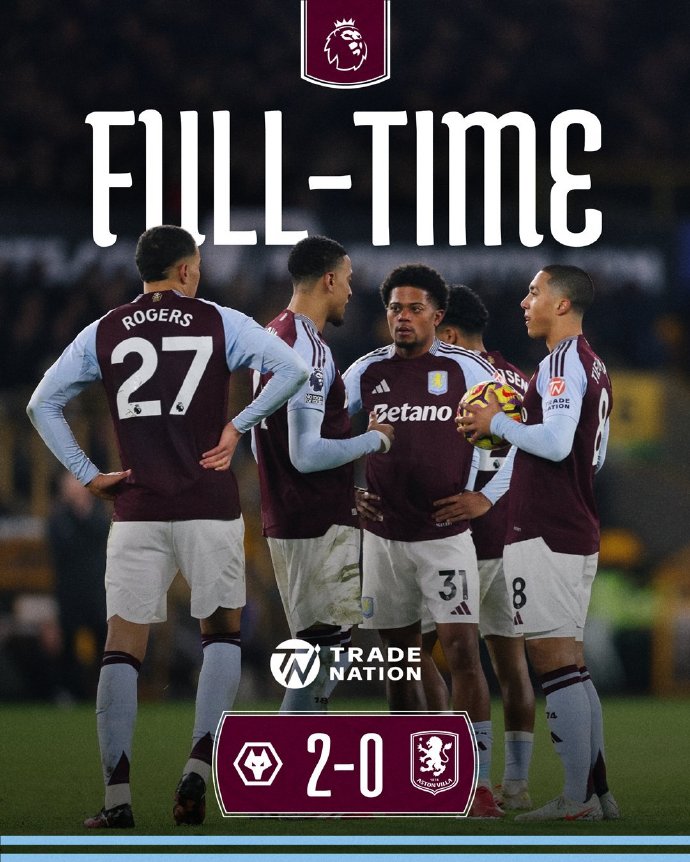 狂扫狼队,阿斯顿维拉主场完胜 狂扫狼队,阿斯顿维拉主场完胜