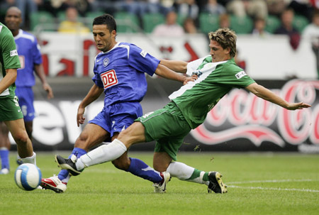 沃尔夫斯堡做客爆冷击败柏林赫塔 沃尔夫斯堡做客爆冷击败柏林赫塔