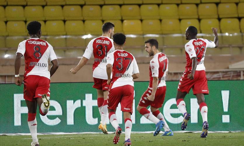 摩纳哥客场克盟主鲁昂,法甲榜首现新局势 摩纳哥客场克盟主鲁昂,法甲榜首现新局势