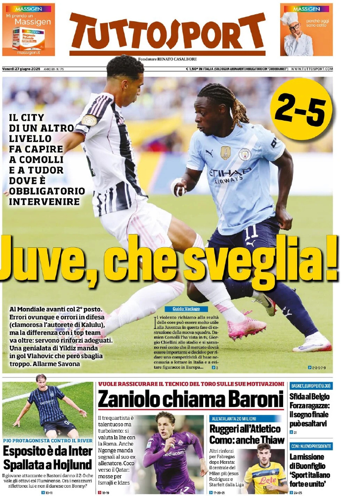 星空体育-尤文图斯主场失利，后防连续犯错